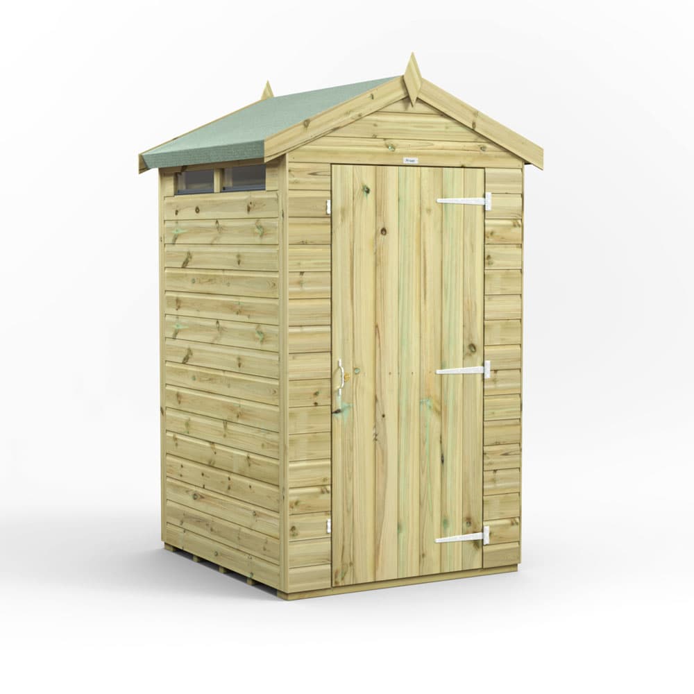 4x4 Premium Powersheds Security Apex