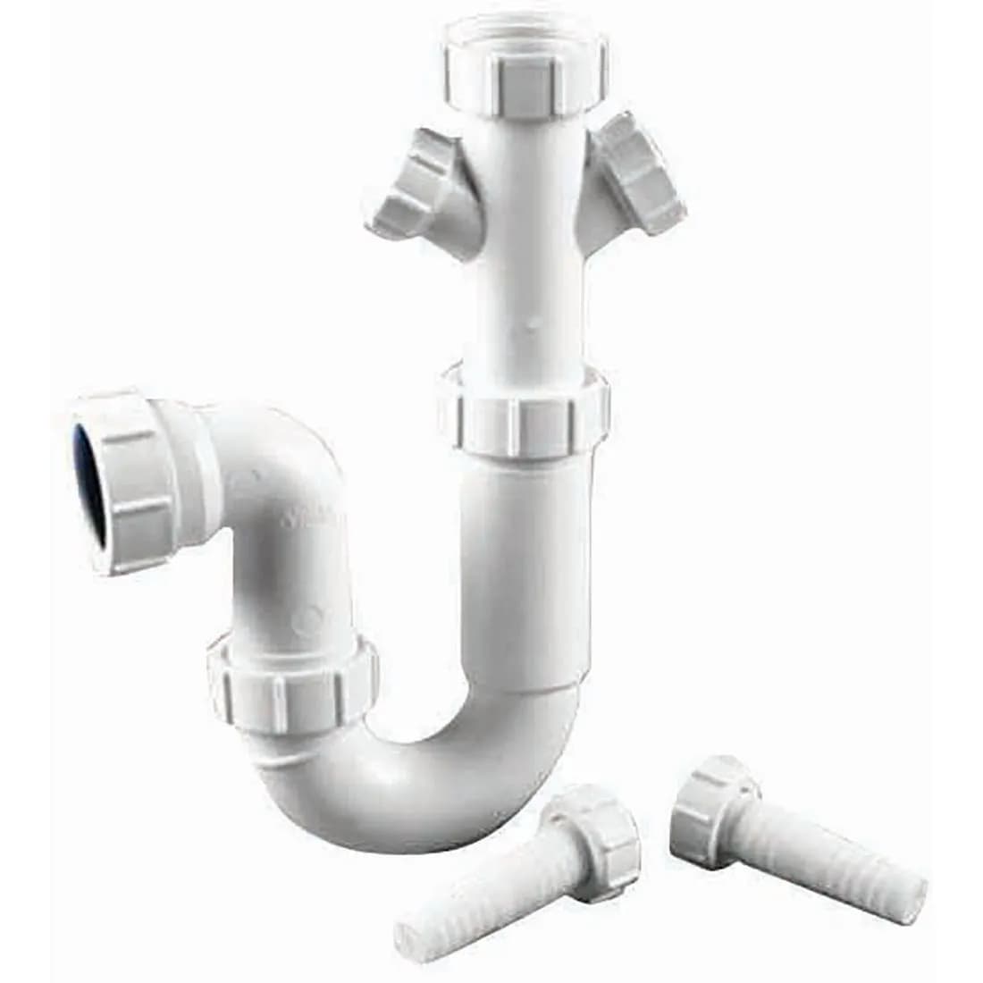 Dual Seal Spigot Washing Machine Trap 1 1/2In X 3In
