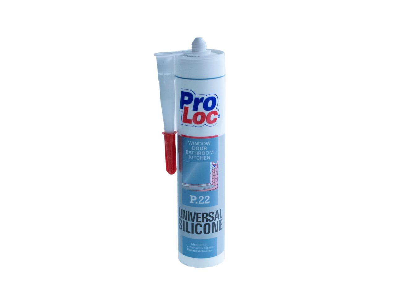 ProLoc General Purpose Clear Silicone Sealant 280ml