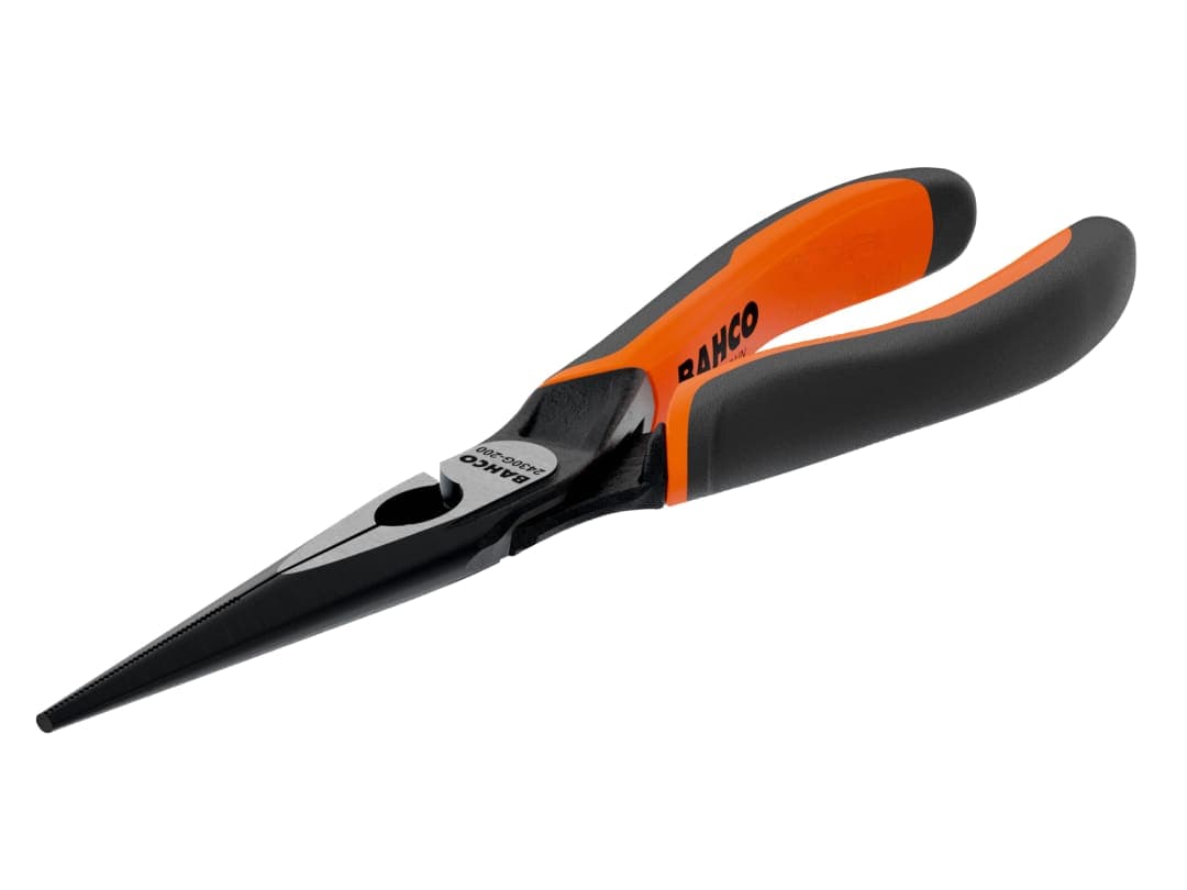 Bahco 2430G ERGO™ Long Nose Pliers 160mm (6.1/4in) 2430 G-160