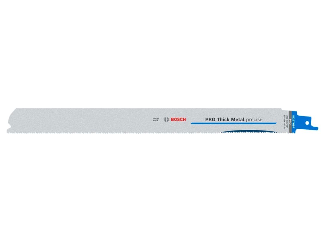 Bosch Powertool Accessories PRO Thick Metal Precise S1237HBF Blade 300mm x 10+12+14 TPI (Pack 5) 2608659000