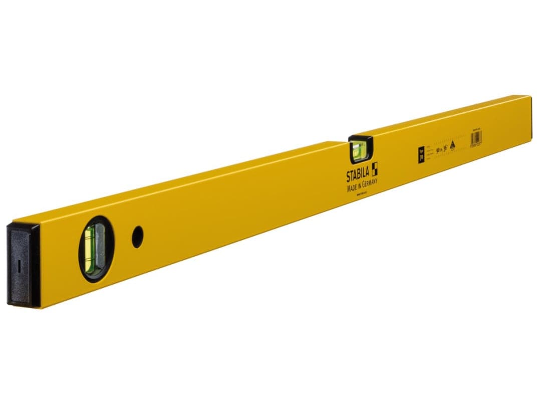 Stabila 70-90 Single Plumb Spirit Level 2 Vial 90cm 02287
