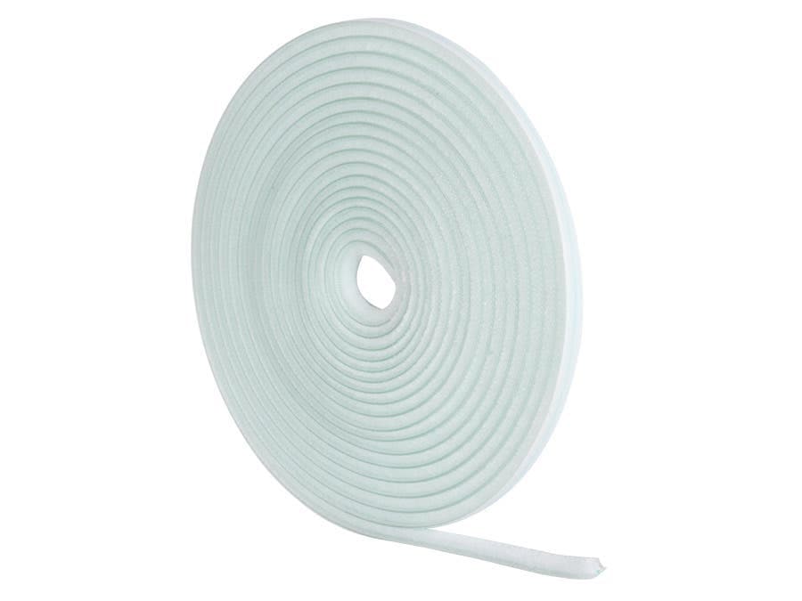 Stormguard Self Adhesive Brush Pile Window & Door Draught Seal - 5m - White