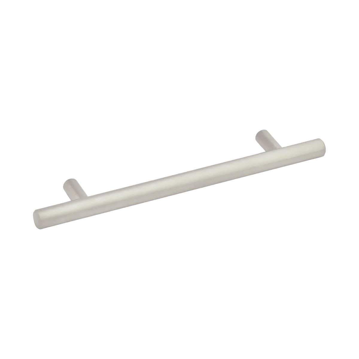 T-Bar Cabinet Pull Handle - Matte Nickel - 128mm - Elite Knobs & Handles