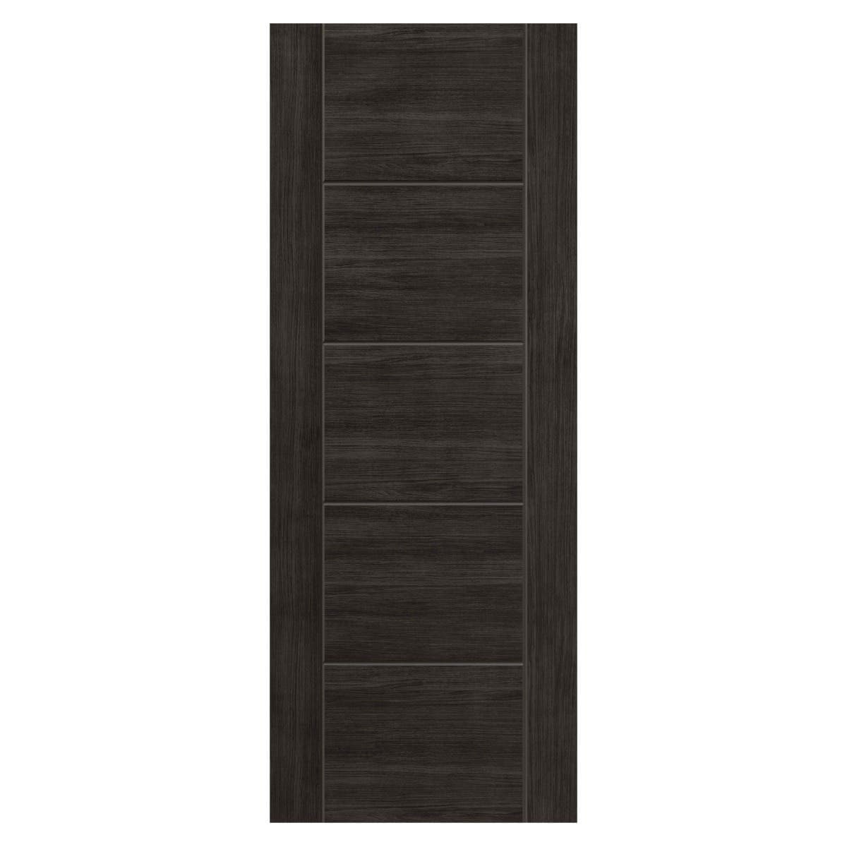 Tigris Internal Door - Dark Grey Laminate - Prefinished - 35 x 1981 x 838mm