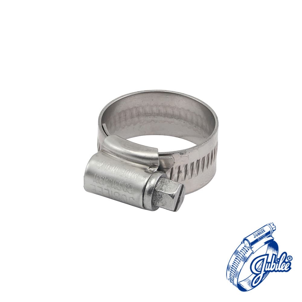Jubilee JUB0XSS Clip Stainless Steel - 0Xss 18-25Mm Box 10