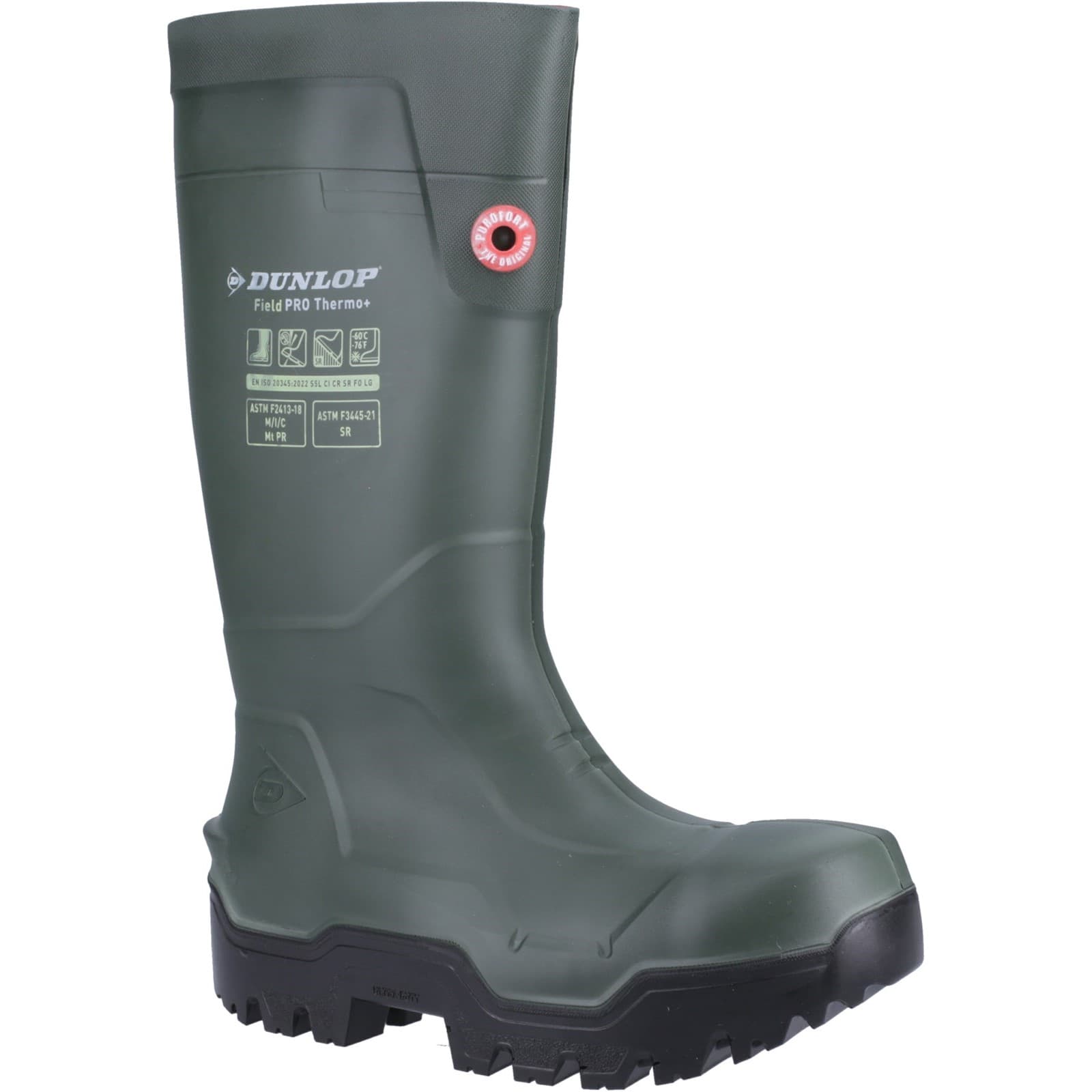 Dunlop Fieldpro Thermo+ Safety Wellington Size 6 37632-70092-05