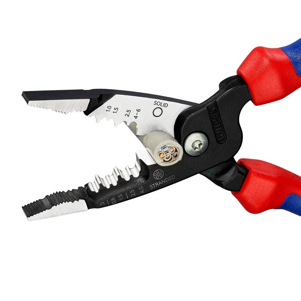 Knipex 13 72 200 Me Wire Stripper With Multi-Component Grips 200Mm each 1 13191