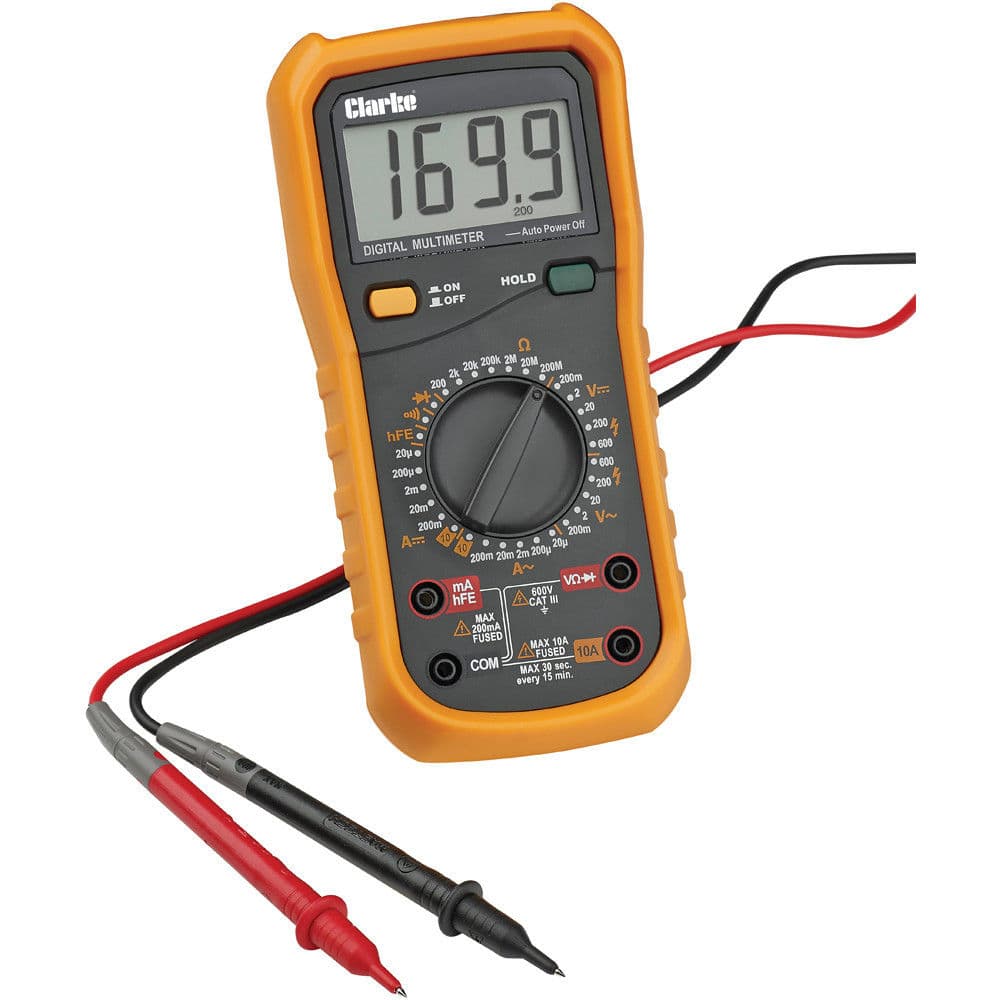 Clarke 4501150 Cdm35C Digital Multimeter 8 Function