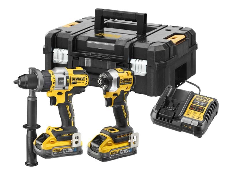 Dewalt DCK2052H2T-GB Dck2052H2 Powerstack™ Twin Kit 2 X 5.0Ah Li-Ion