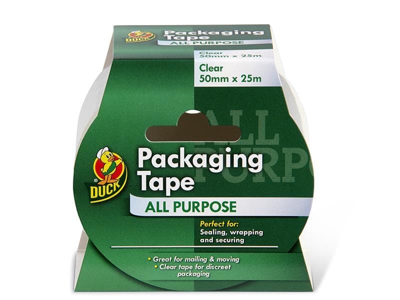 Shurtape 224499 All Purpose Packaging Tape 50Mm X 25M Clear 224499