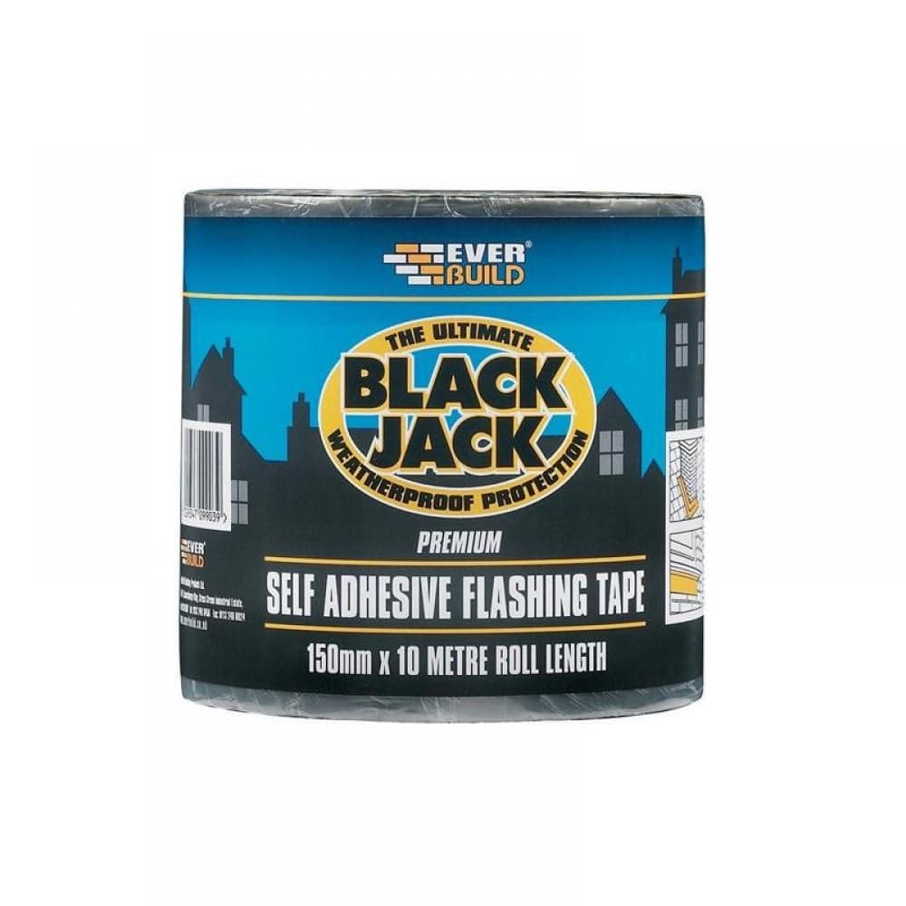Everbuild Sika 482963 Black Jack® Flashing Tape Trade 450Mm X 10M