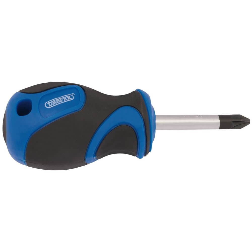 Draper 48929 Soft Grip Pz Type Screwdriver No.2 X 38Mm each
