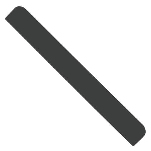 Dark Grey Smooth Fascia End Cap - 300mm