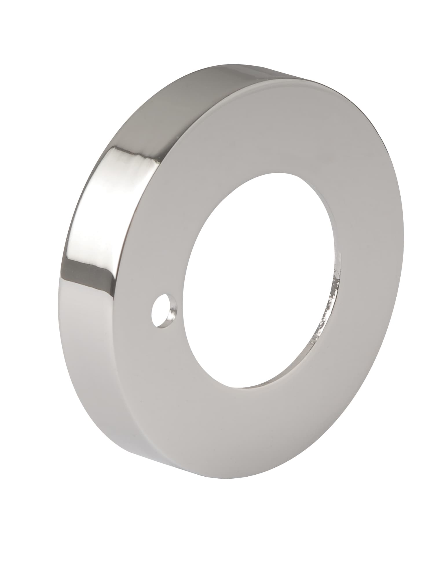 Jigtech Round Privacy Rose Cover Polished Chrome Pair