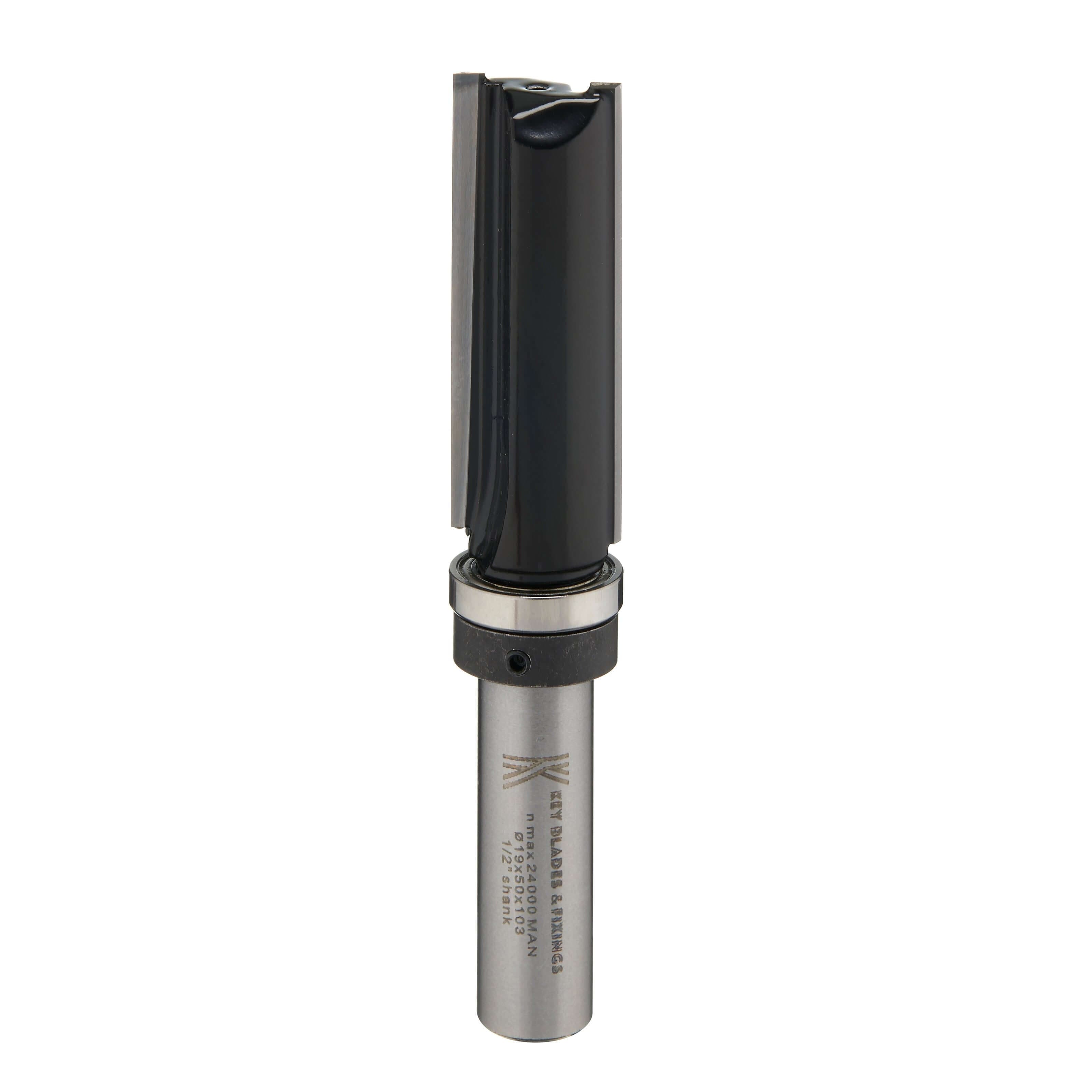 Key Blades Top Bearing Guided Cutter 1/2" x 19mm x 50mm - R7