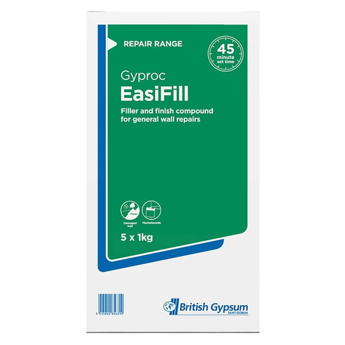 Gyproc Easi-Fill 5 X 1Kg