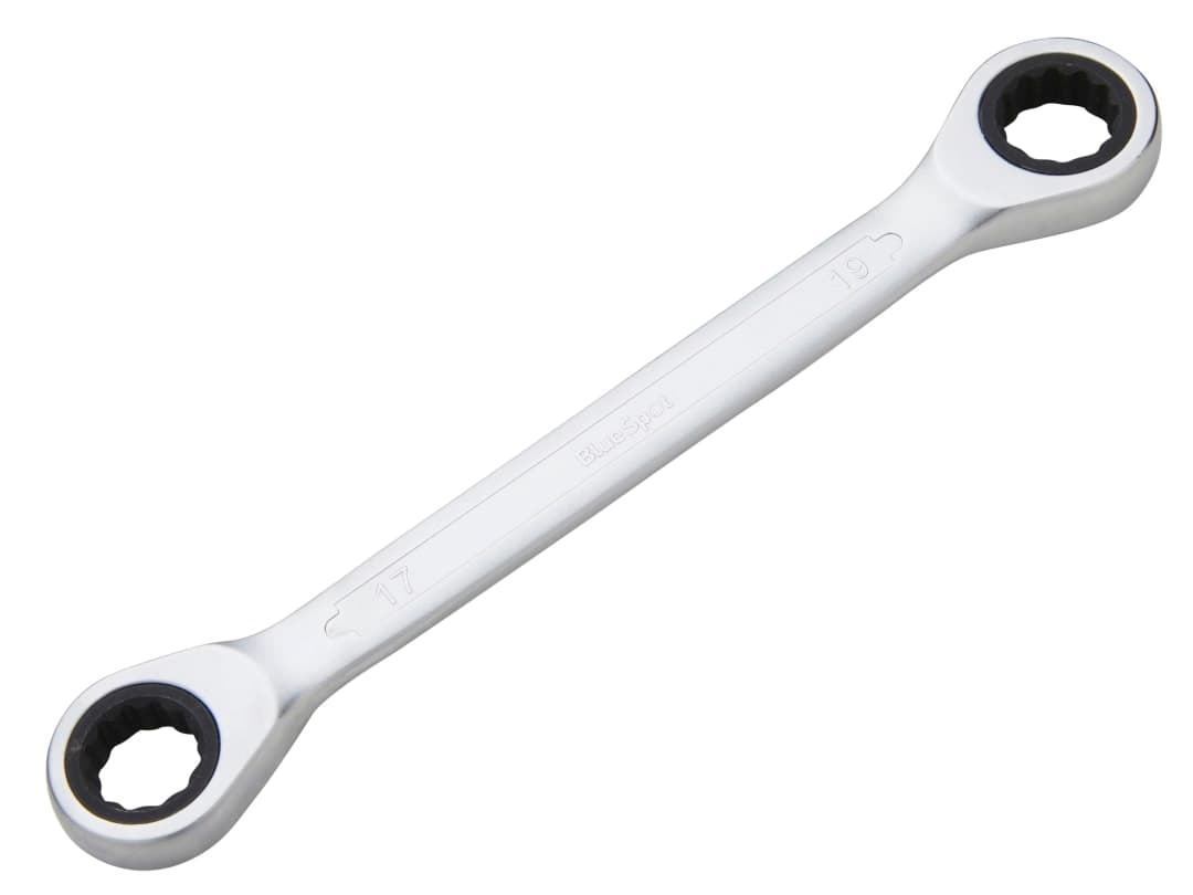 BlueSpot Tools Double End Ratchet Spanner (17-19mm) 5136