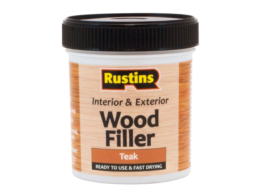 Rustins Acrylic Wood Filler Teak 250ml AWOOT250