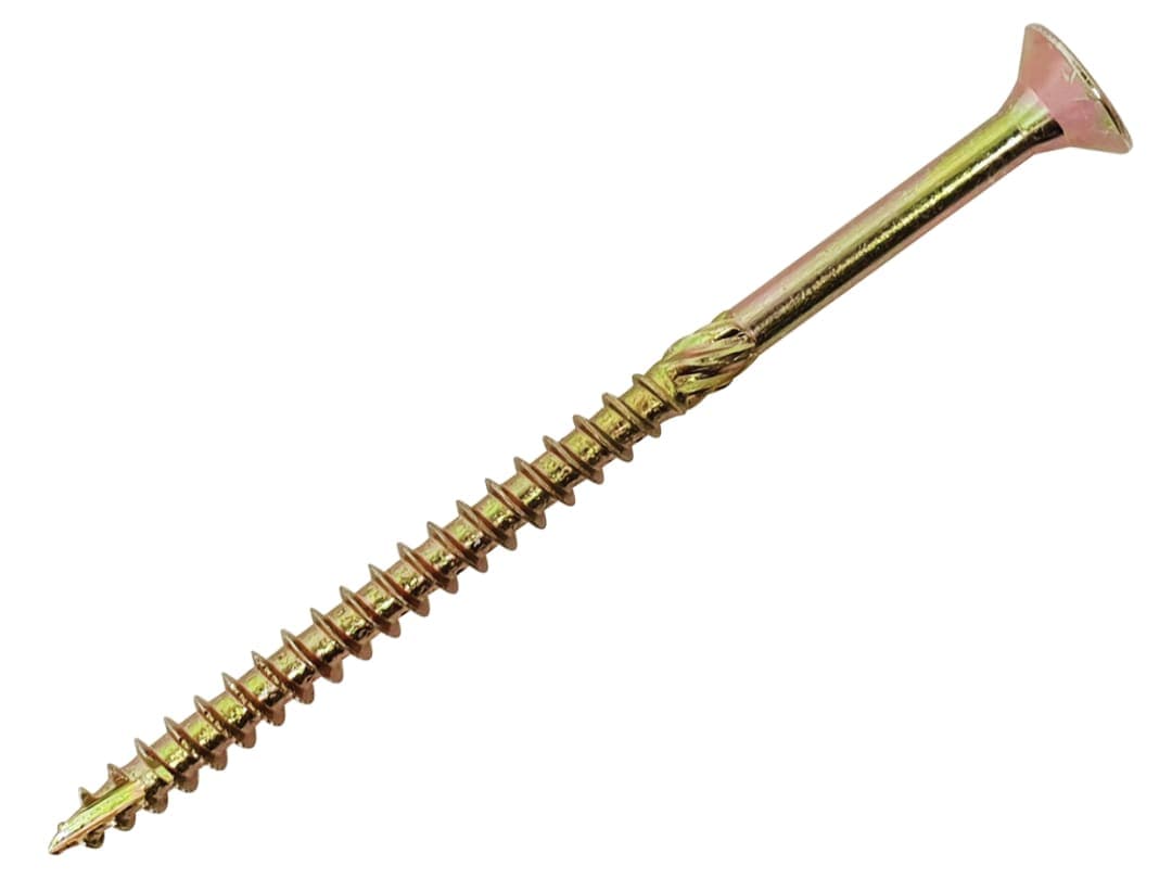 ForgeFix Spectre™ PZ Compatible Wood Screw CSK ZYP 6.0 x 120mm Box 100 SPE6120Y
