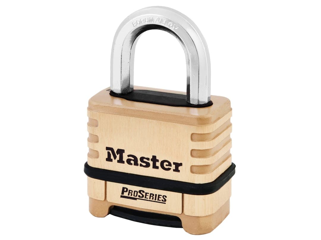 Master Lock ProSeries® Brass 4 Digit Padlock 57mm 1175D