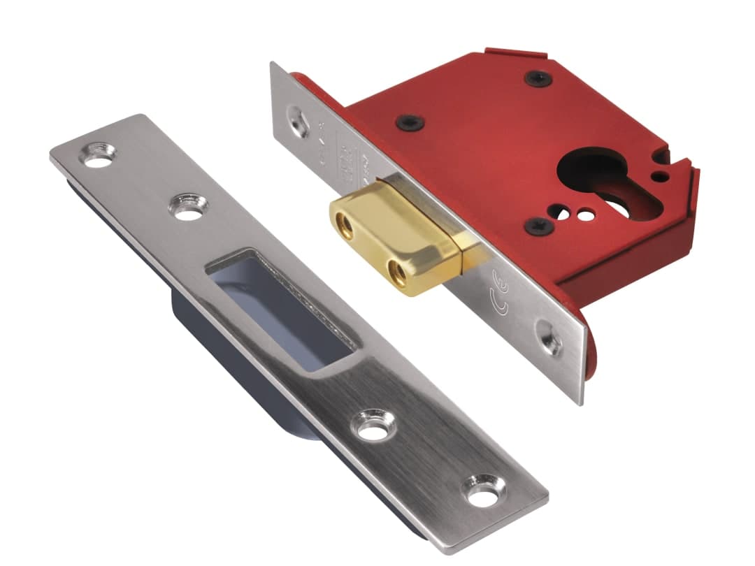 UNION StrongBOLT 21EU EUS-SS-3.0 Euro Deadlock Stainless Steel 81mm 3in JL21EUS-SS-3.0
