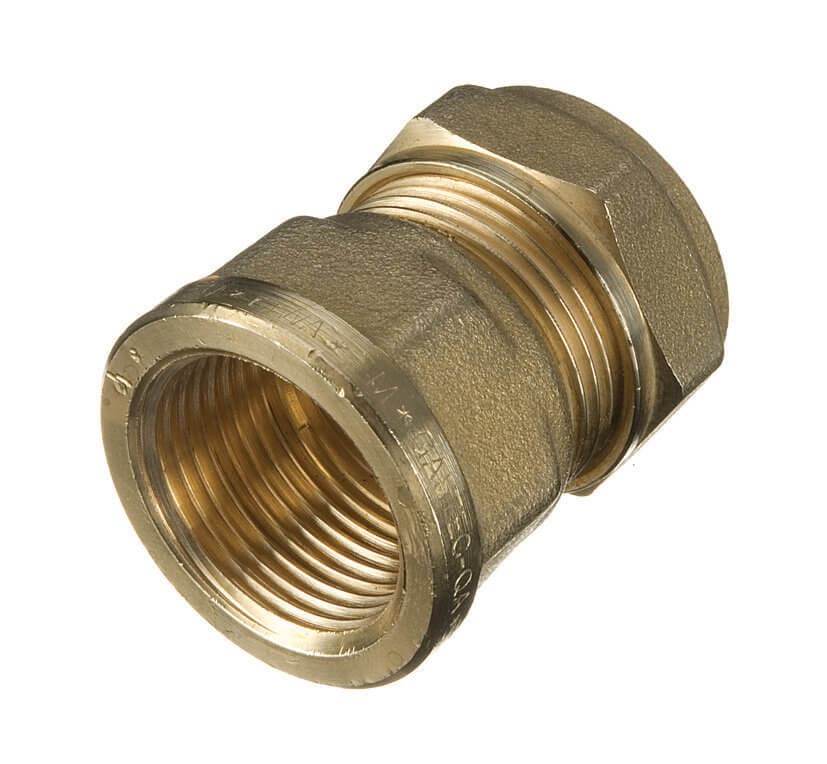 Compression Female Iron Adaptor - 15mm x 1/2"