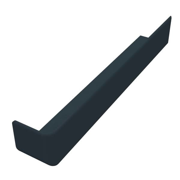 Fascia Corner Trim - 300mm Anthracite Grey Smooth