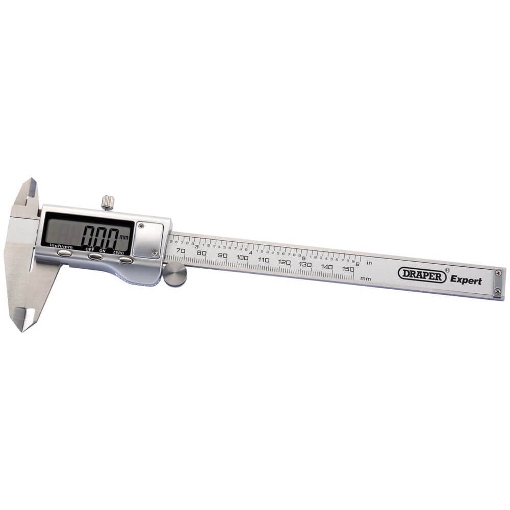 Draper Expert 80859 Dual Reading Digital Vernier Caliper 0 - 150Mm each