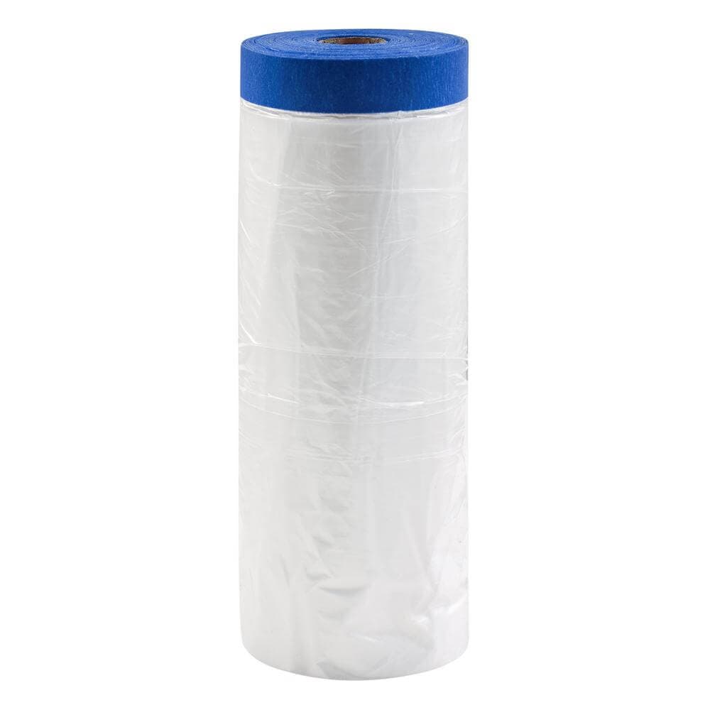 Rollingdog Painters-Shield™ Blue Pretaped Masking Film 33M X 110Cm Pk 1 09663
