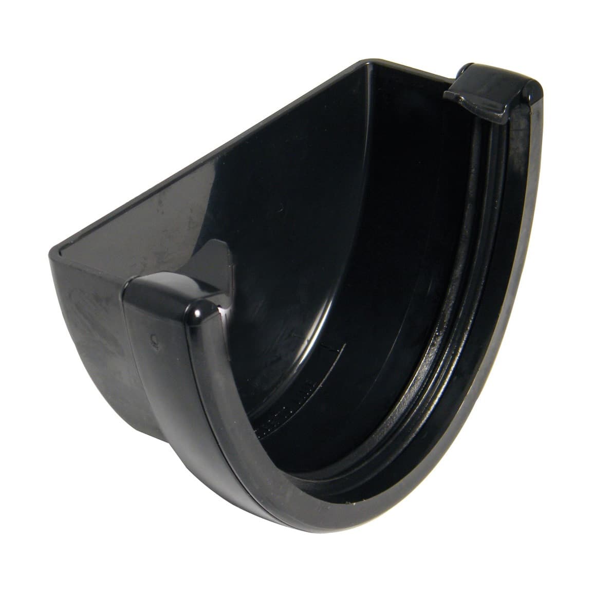 Floplast Hicap Black External Stopend REH1B