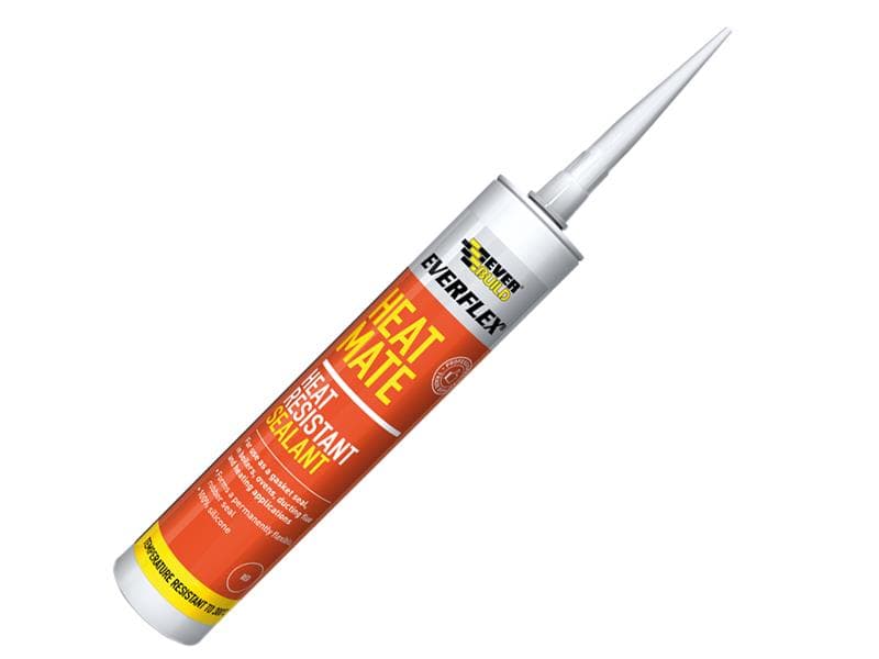 Everbuild Sika 484772 Heat Mate Sealant Red 295Ml
