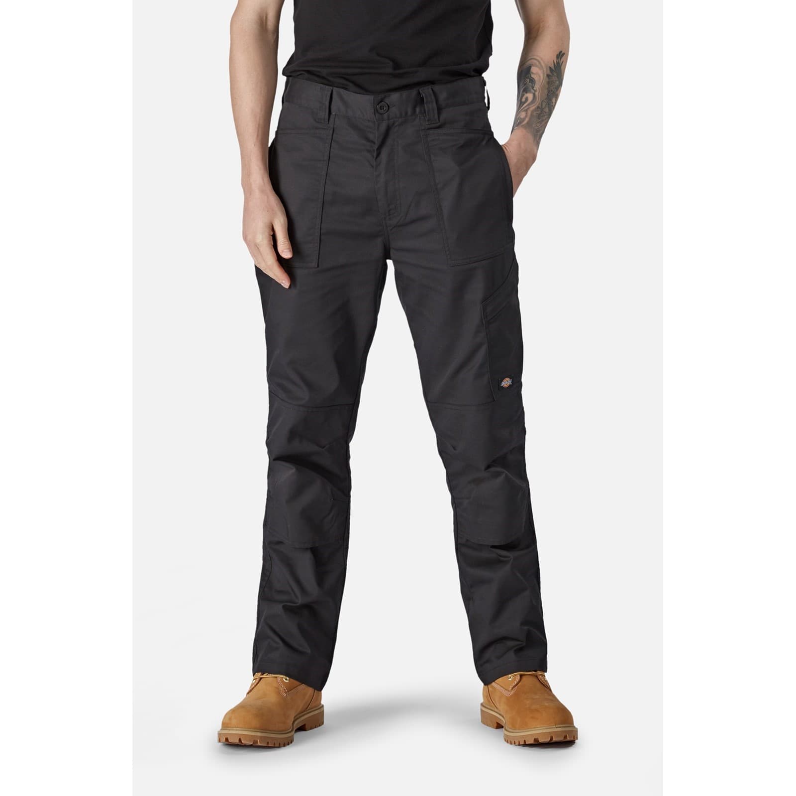 Dickies Action Flex Trouser Size 40 Black 36201-74496-08"