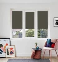 Guardian Rb Charcoal Perfect Fit Roller Blinds Polyester