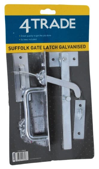 4Trade Suffolk Gate Latch Galvanised