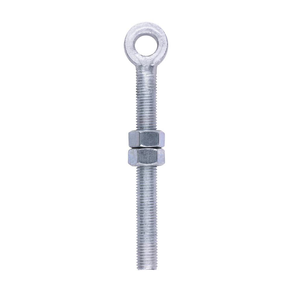 Adjustable Gate Eye with Nuts - Hot Dipped Galvanised