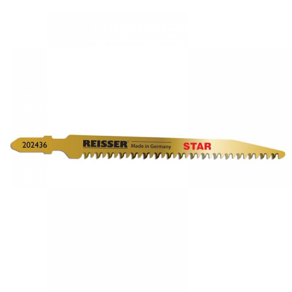 Reisser 202436 Jigsaw Blades For Wood (Pack 5Pcs) Star T234X