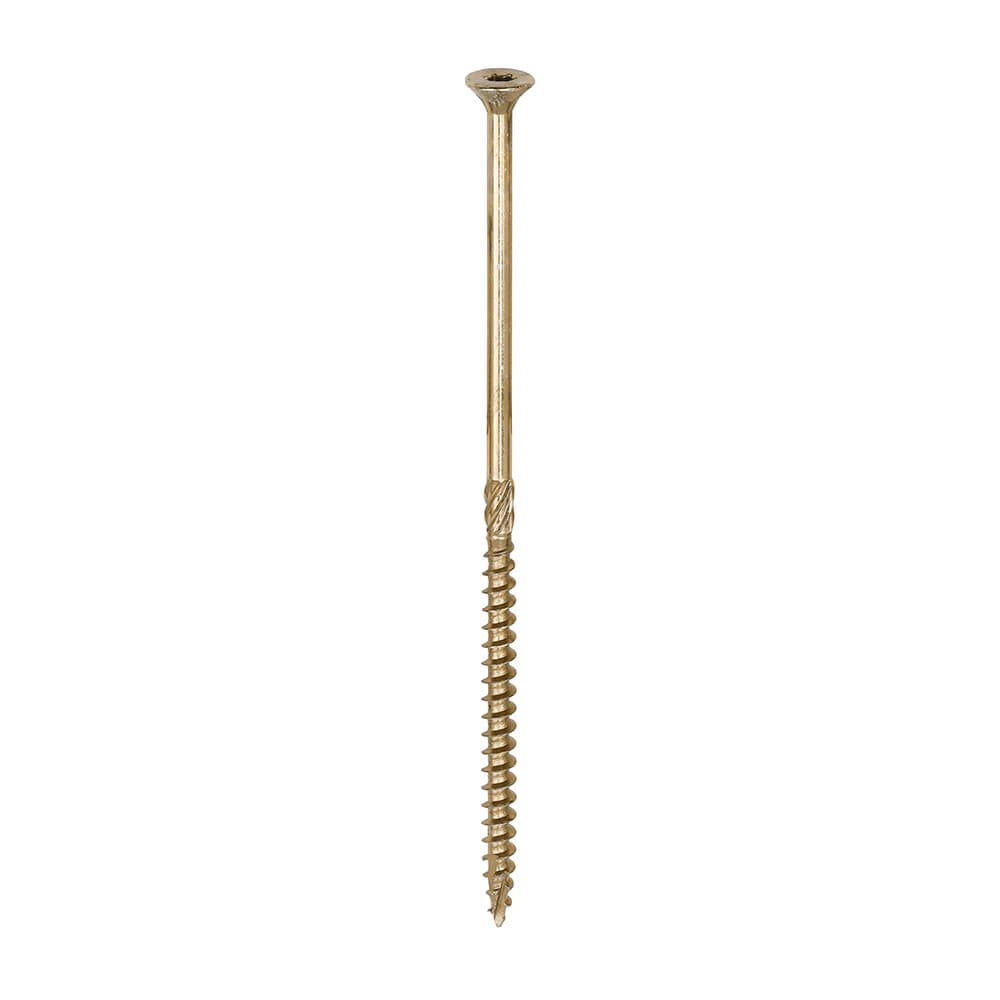 Timco 60150C2C C2 Clamp-Fix Multi-Purpose Premium Screws - Tx - Double Countersunk - Yellow 6.0 X 150 Box 100