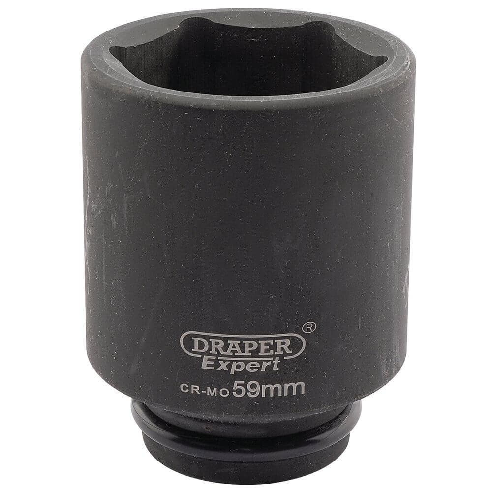 Draper Expert 05087 Expert Hi-Torq® 6 Point Deep Impact Socket 3/4in Sq. Dr. 59Mm each