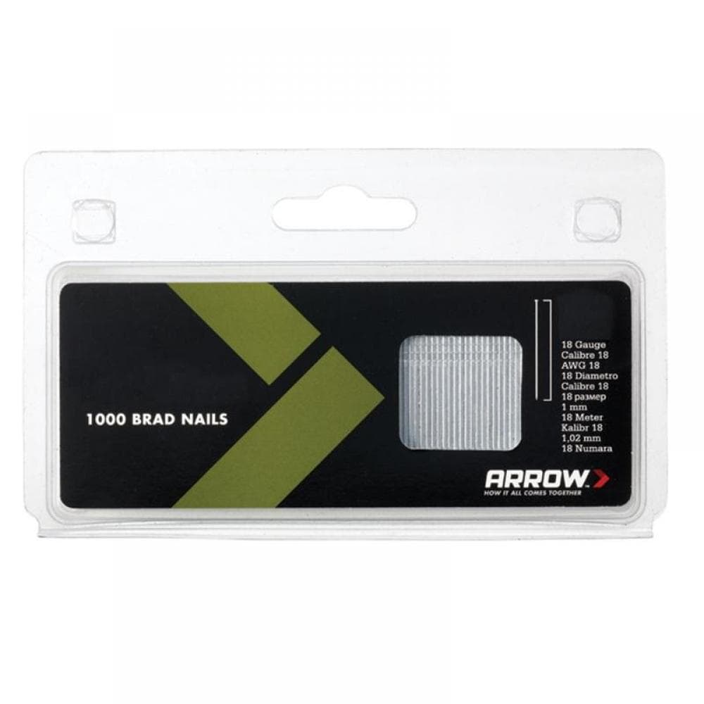 Arrow ABN1824 Bn1824 Brad Nails 38Mm 18G (Pack 1000)