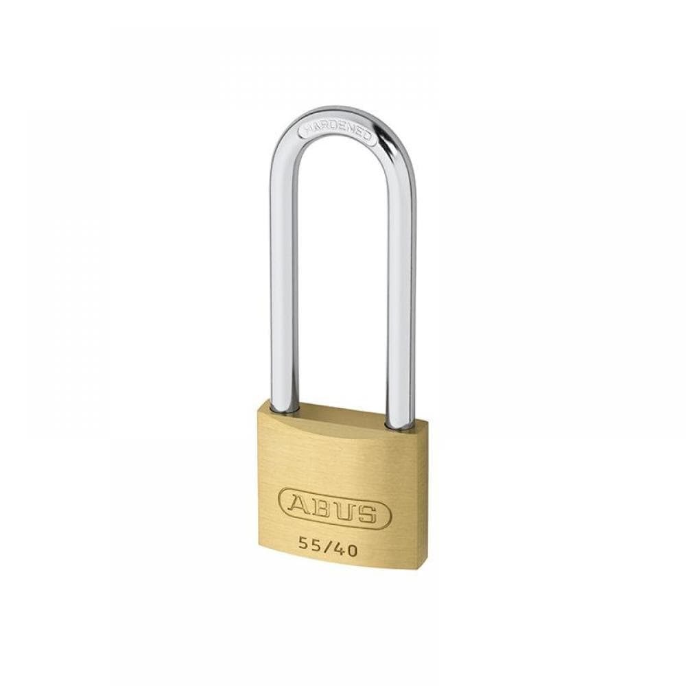 Abus Mechanical 04762 55/40Mm Brass Padlock 63Mm Long Shackle
