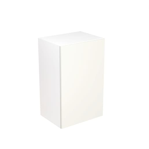 Flatpack 450 Wall Kitchen Cabinet Value Slab Standard Matt White