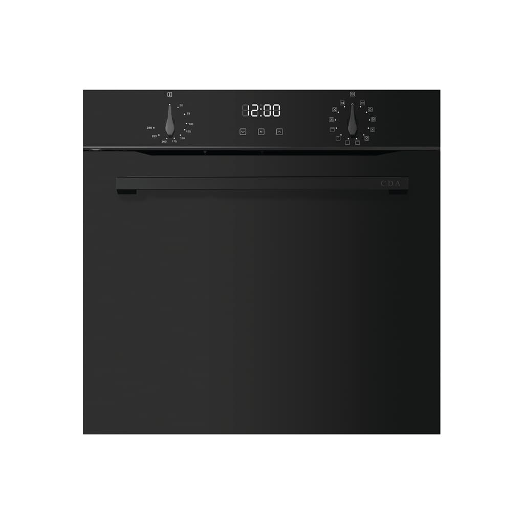 CDA SL300BL/1 Built in 77 Litre 11 Function Rotary Control Single Fan Oven Black