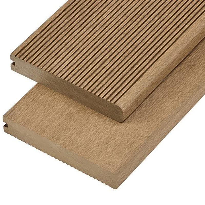 Cladco WPC Bullnose Decking Board Teak 150 x 25 x 4000mm