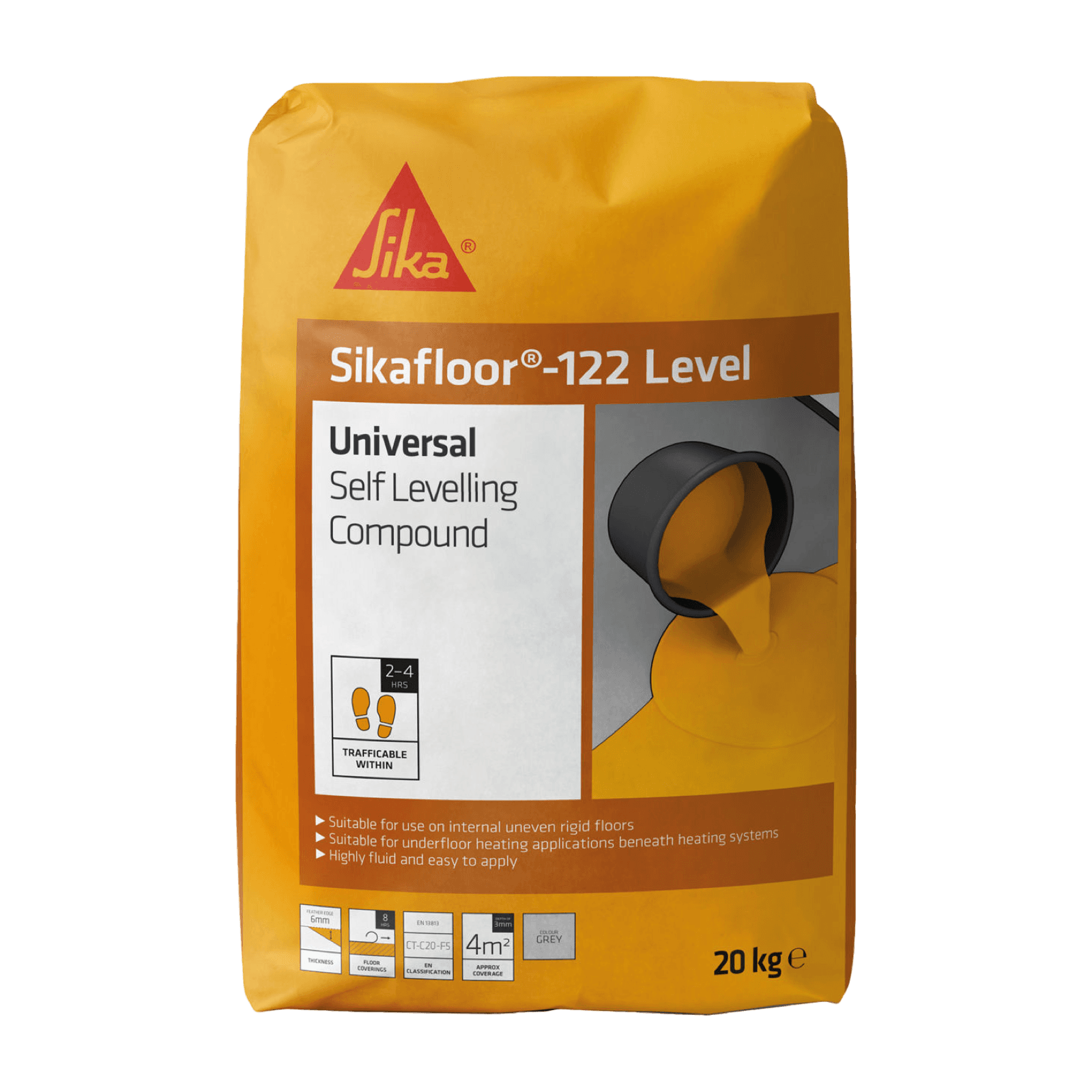 Sikafloor® 122 Level Universal - Fibre-Reinforced Self-Levelling Compound
