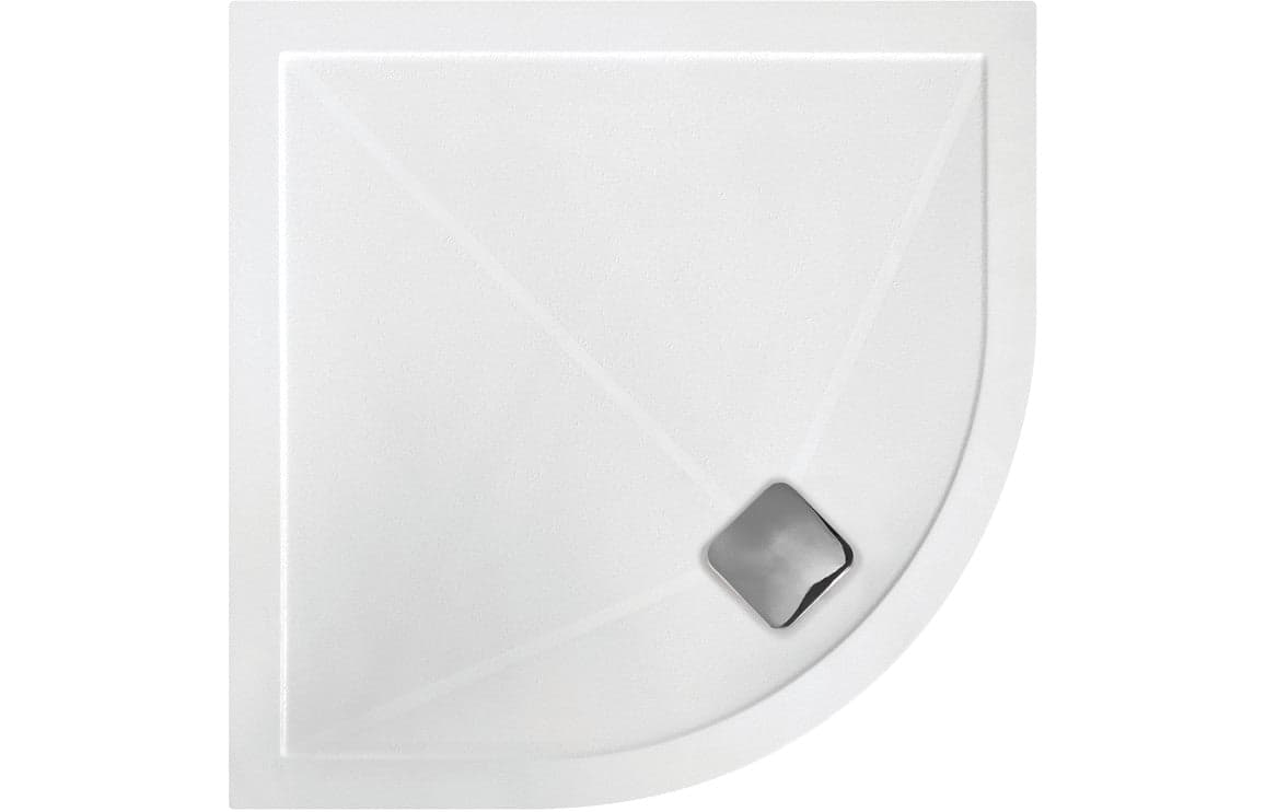 Ultra-Slim Quadrant Shower Tray & Waste