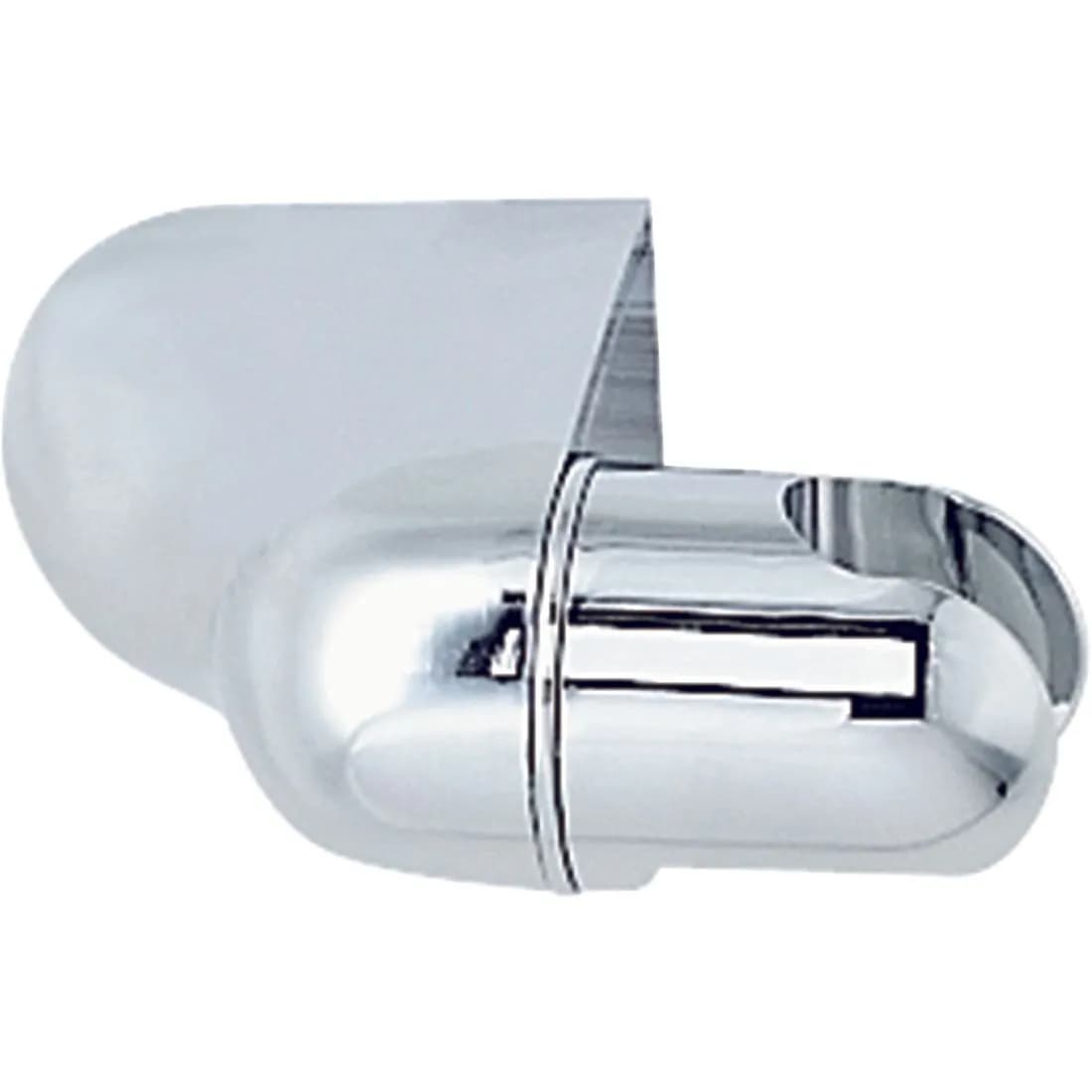 Adjustable Handset Bracket Wall Mounted Chrome Croydex