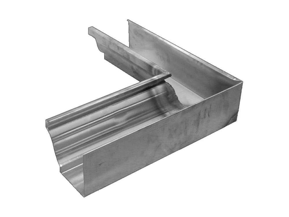 Zinc Ogee Gutter Internal Corner - 90 Degree x 125mm