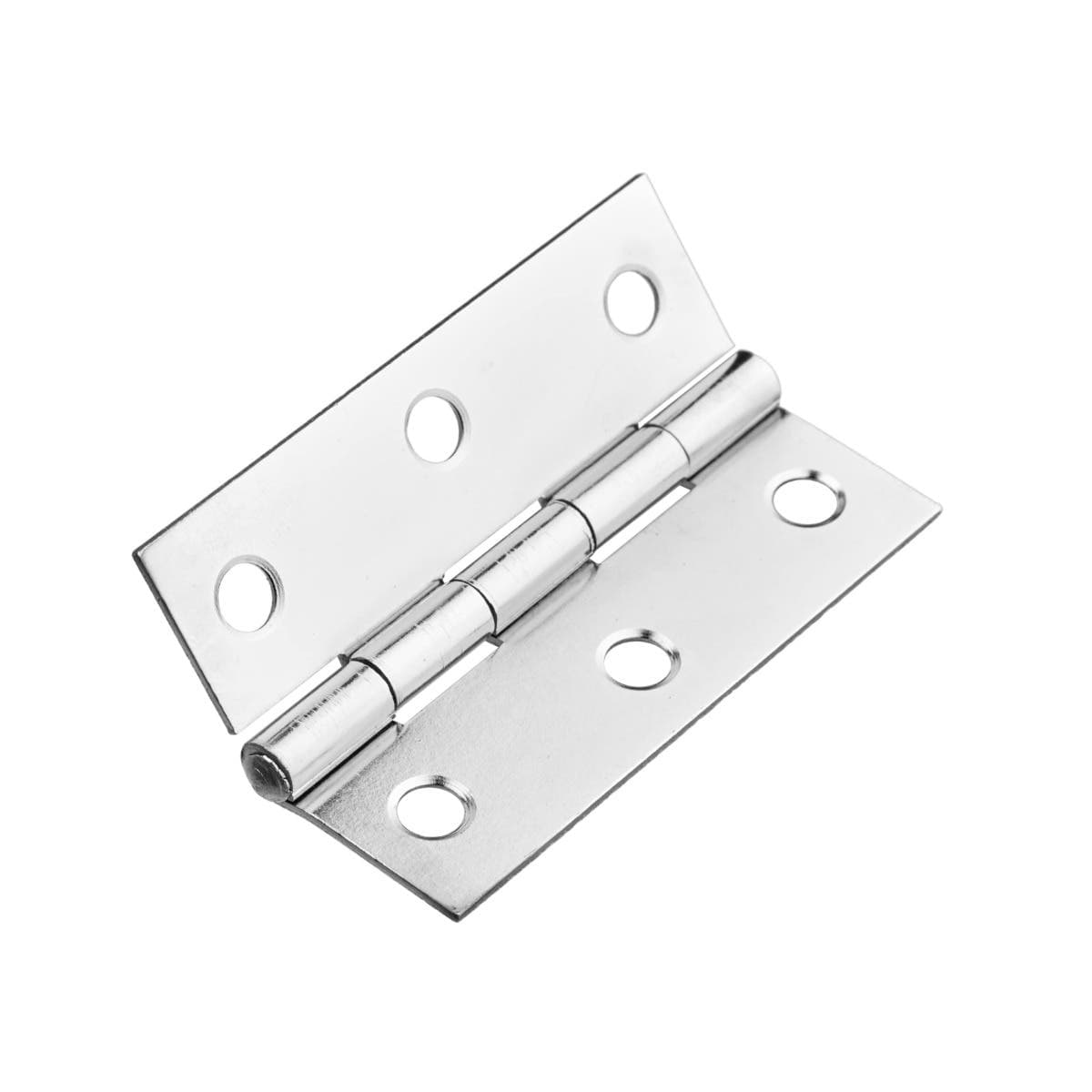 Steel Butt Hinge - 76mm - Chrome Plated - Pack of 20 - Hardware Solutions