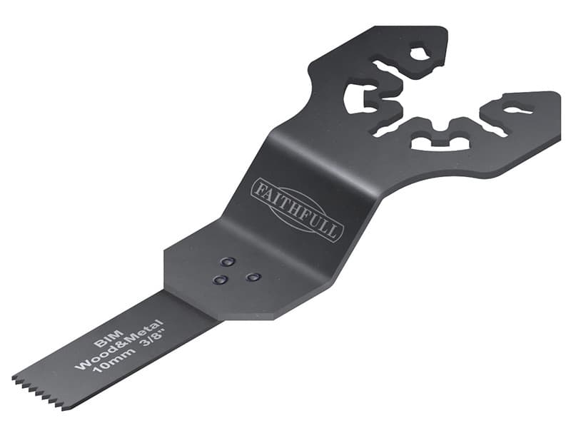 Faithfull M0010004 Multi-Functional Tool Flush Cut Wood/Bi-Metal Blade 10Mm